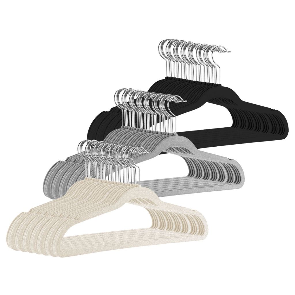Kit Cabides Veludo para Roupas