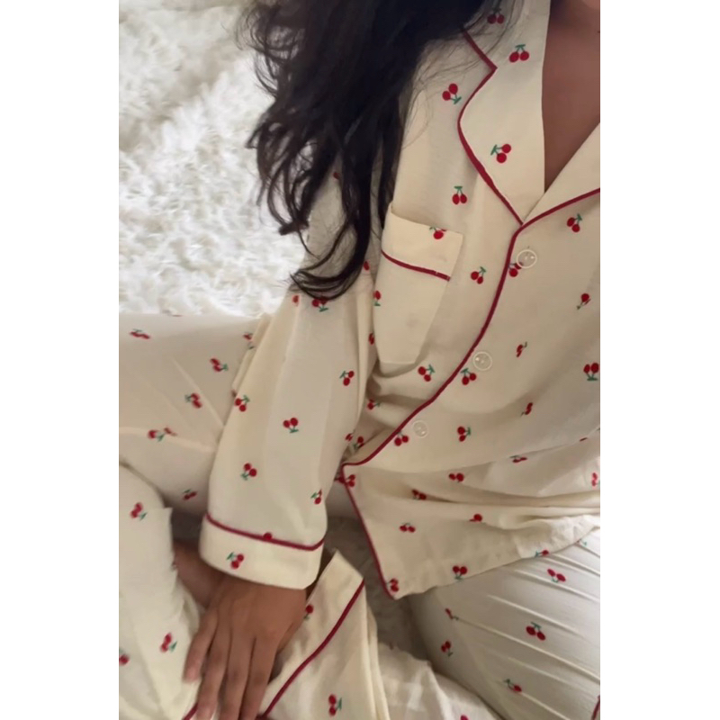 Pijama cereja