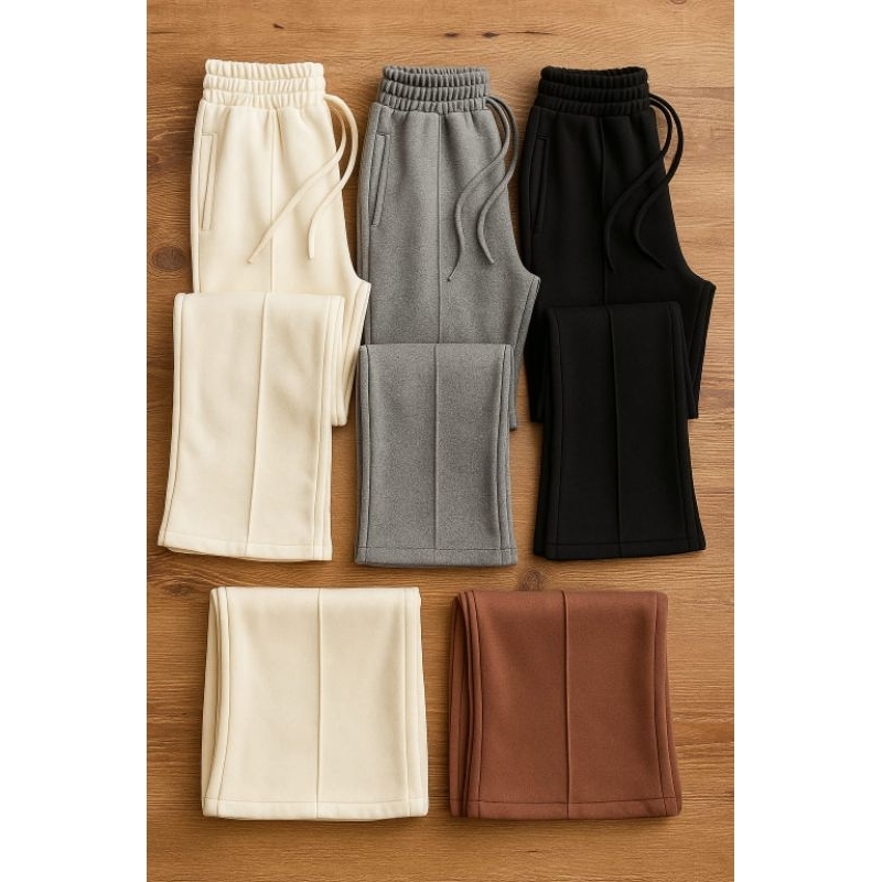 Calça moletom Wide