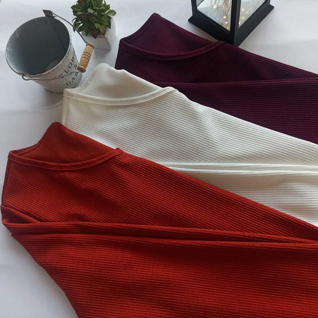 Blusa canelada