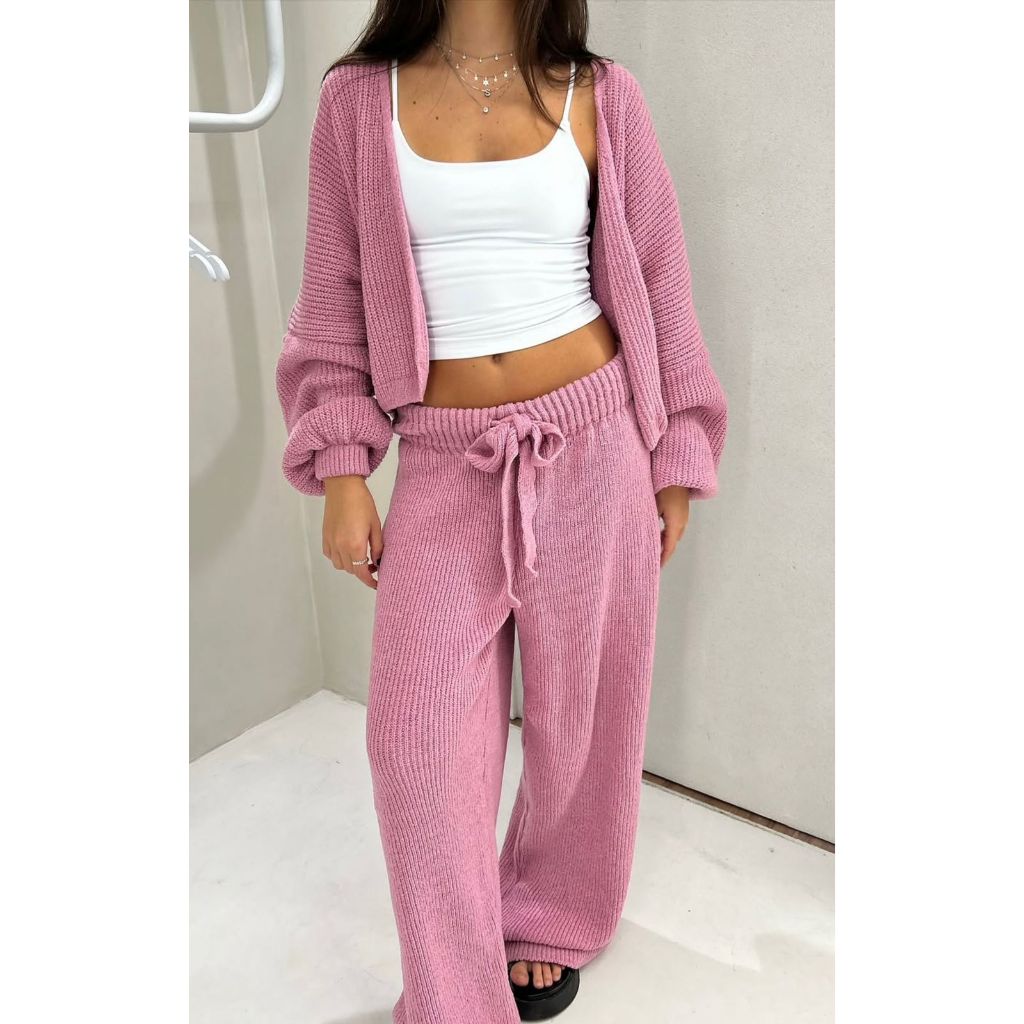 Conjunto de tricô