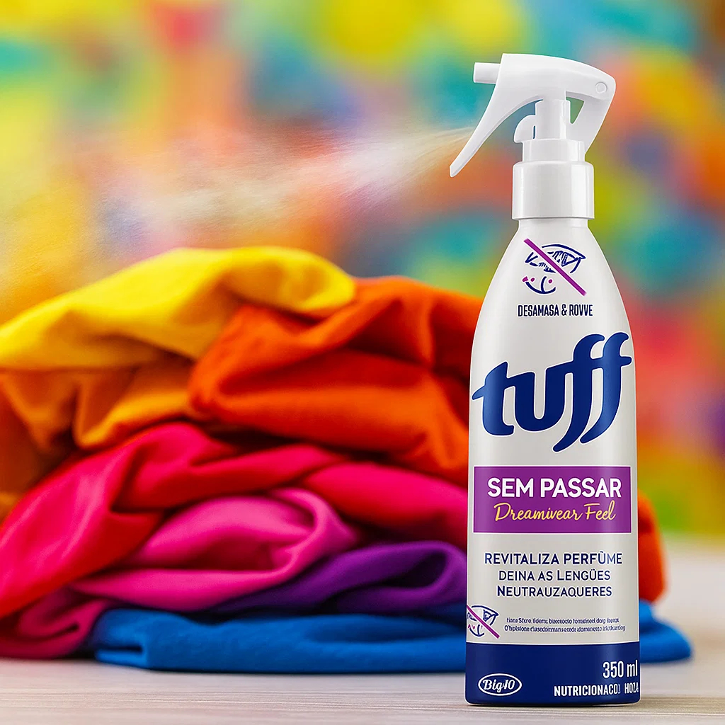 Spray passa roupa