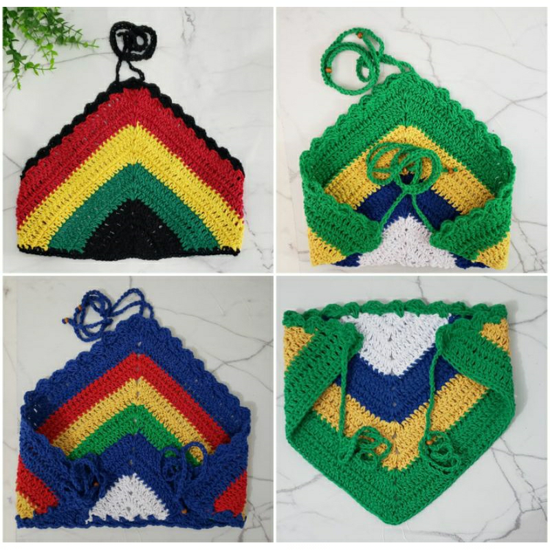 Blusa tricô Cropped