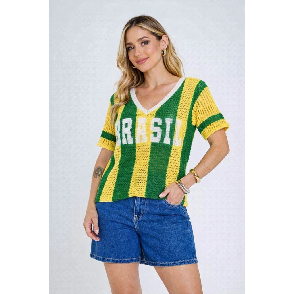 Blusas tricô