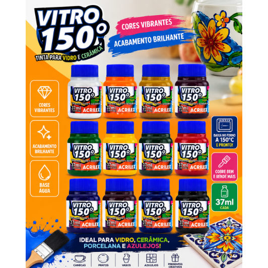 Tinta de vidro