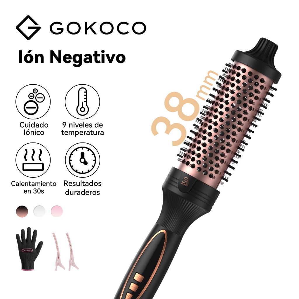 Gokoco Modelador de Cabelo Portáti Íons