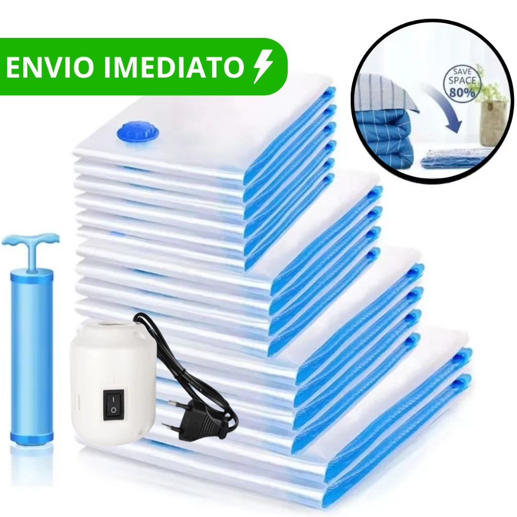 Saco à vacuo plástico (mais em conta)