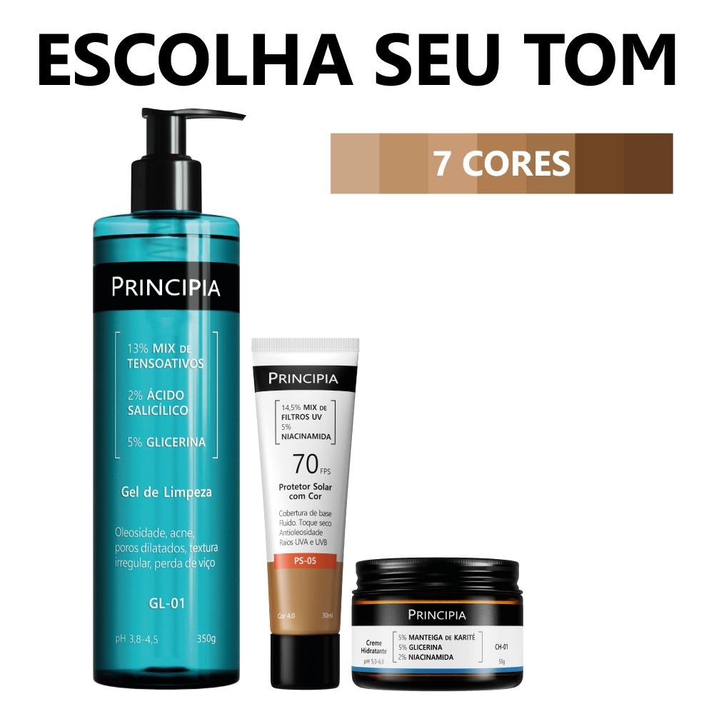 Principia Kit Limpa Hidrata e Protege