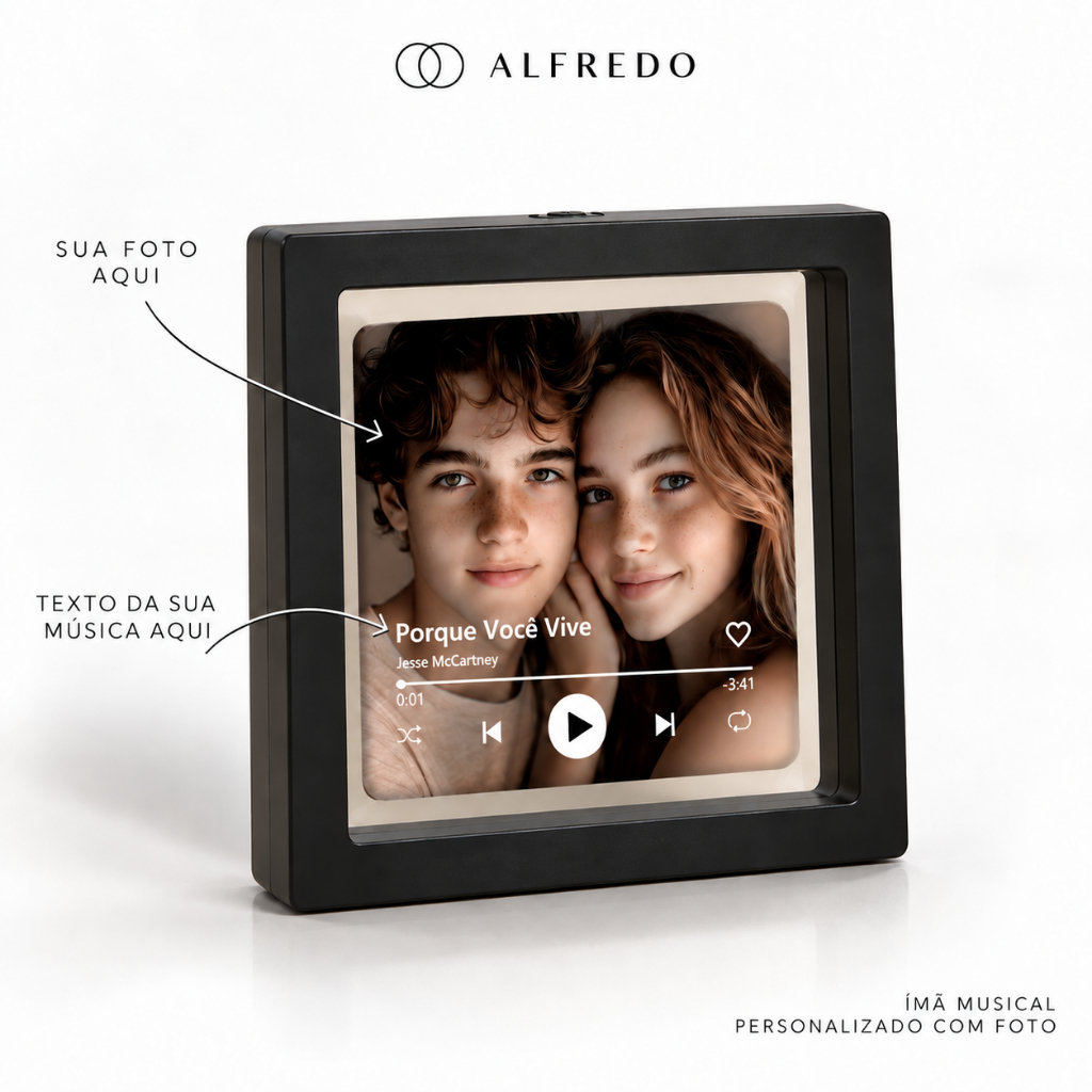 Ímã de geladeira personalizado