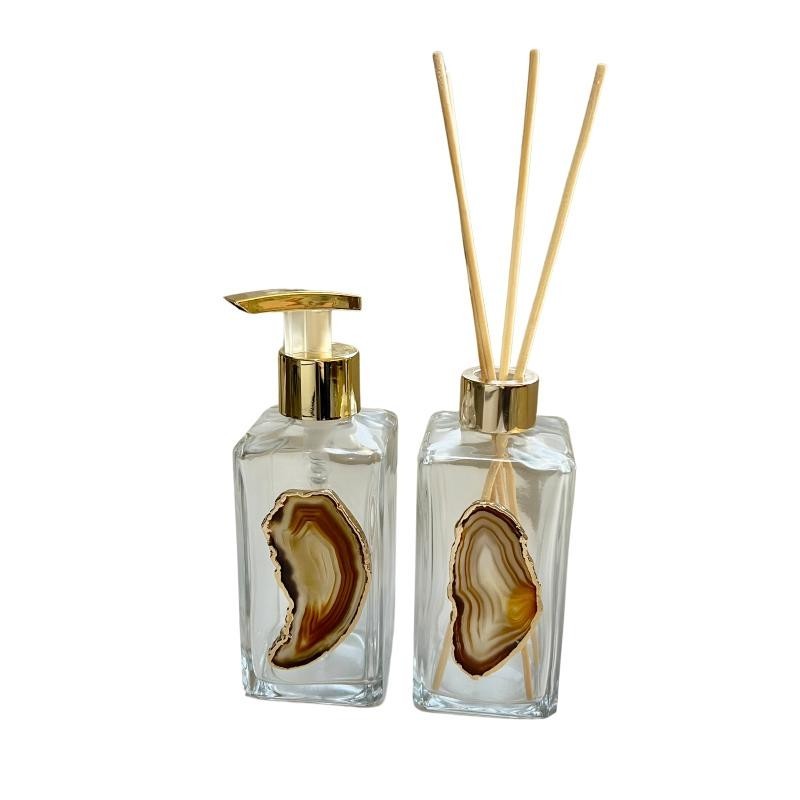 Kit saboneteira e difusor