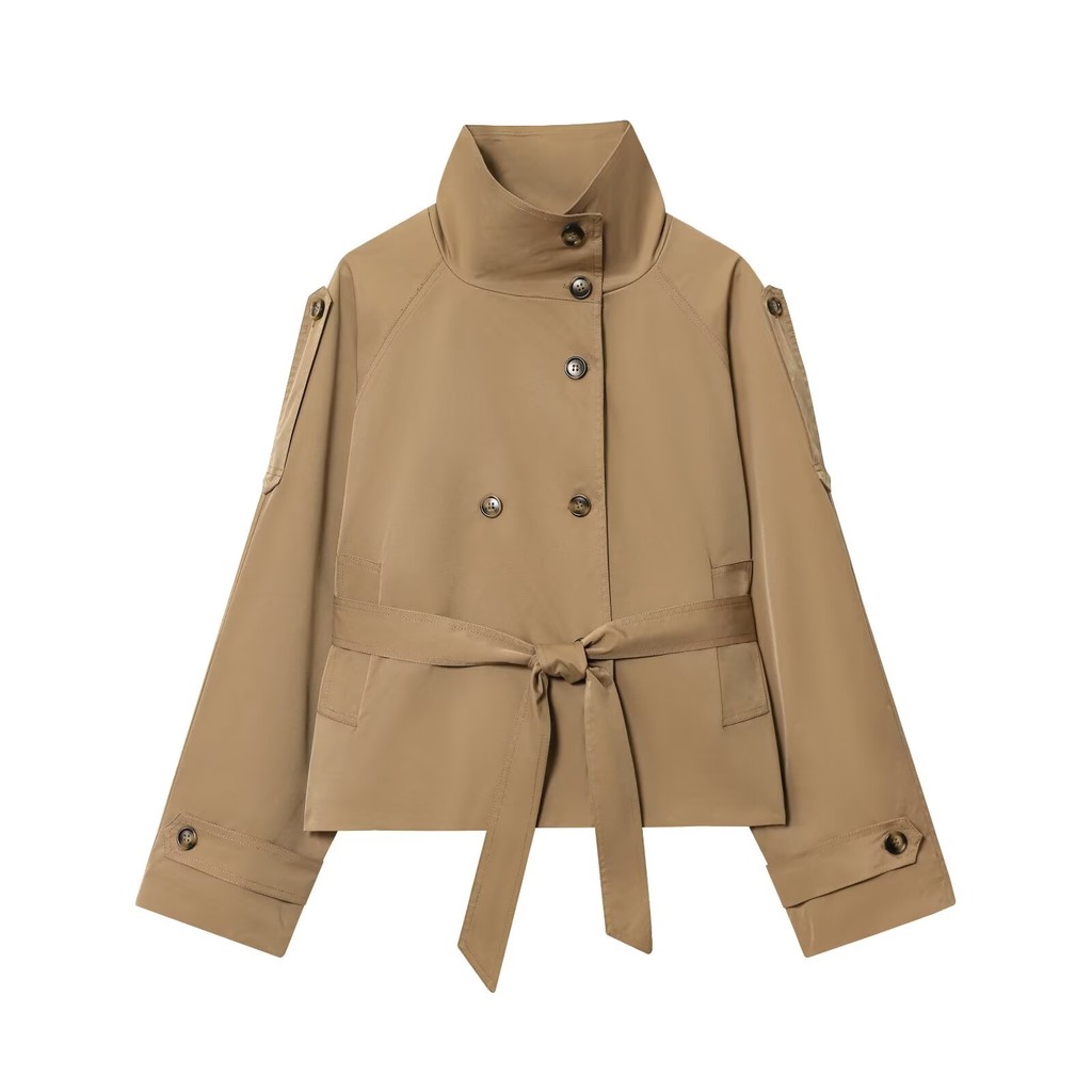 Trench coat curto