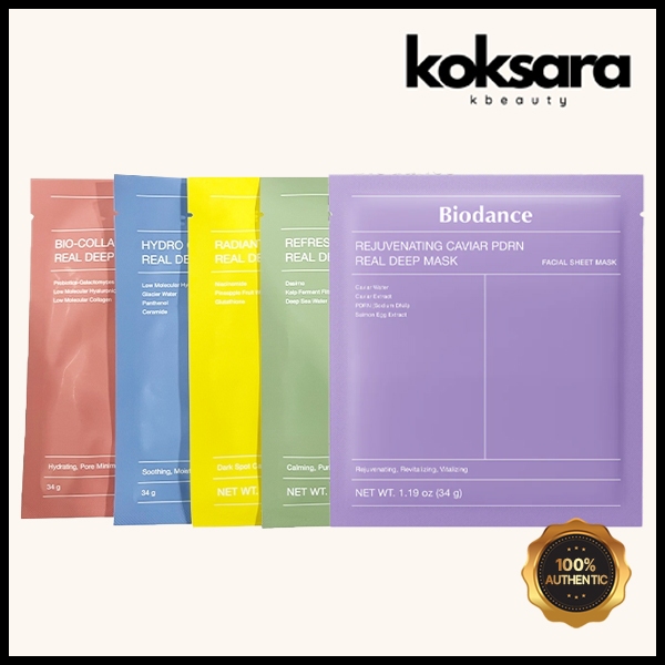 Biodance Real Deep Mask 1ea 34g (collagen